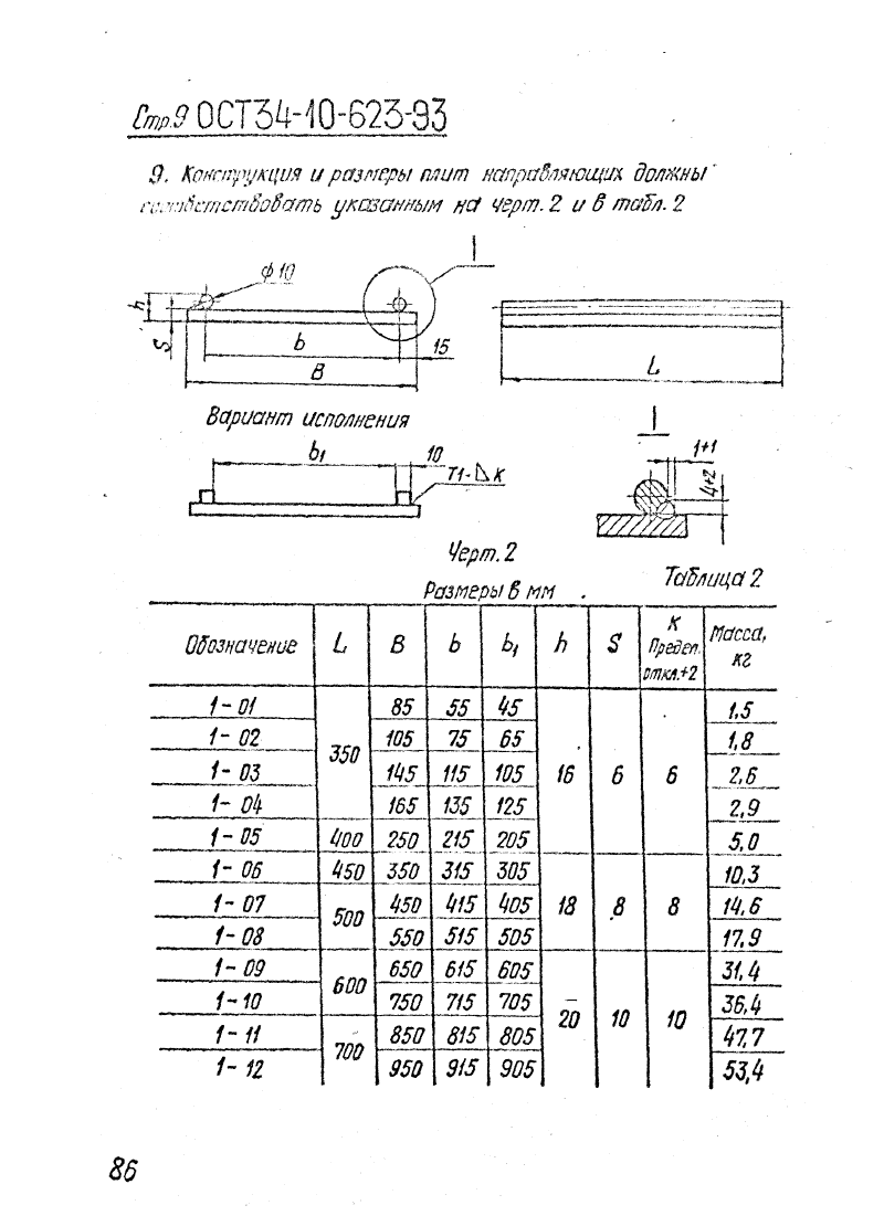 ОСТ 34-10-623-93. Страница 09